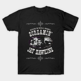 Screamin' Jay Hawkins Design T-Shirt